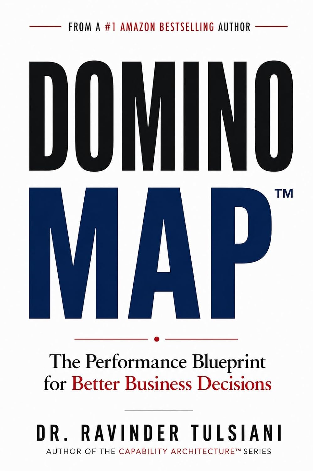Book cover: Domino Map by Ravinder Tulsiani, DBA